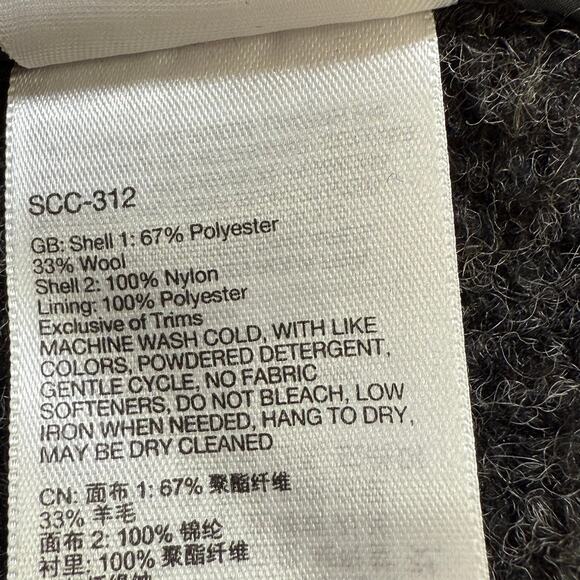 Marmot Poacher Pile Sweater Jacket Size M Wool Blend Pockets Hiking Trail Cozy - Picture 13 of 16